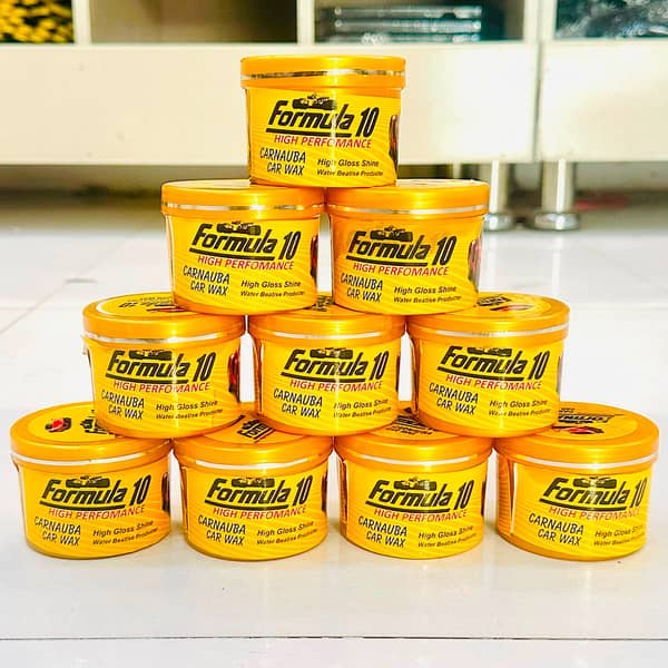 Formula 1 Car Polish 125g – Scratch Remover, Shine Restorer, and Paint Protection for Cars and Bikes