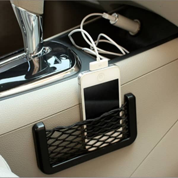 Audi Style Car Seat Gap Organizer Bag for Phones, Wallets, Money and Receipts