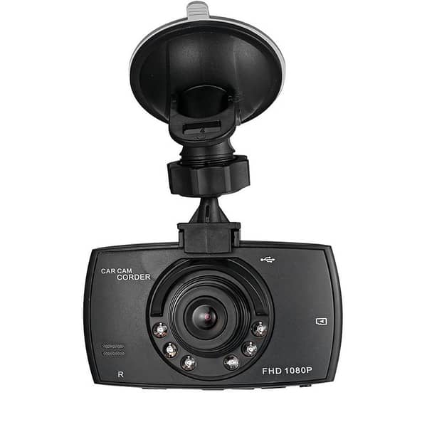 Full HD 1080P Car Dash Camera DVR with 170° Wide Angle, 6 IR Night Vision Lights, Loop Recording and G-Sensor