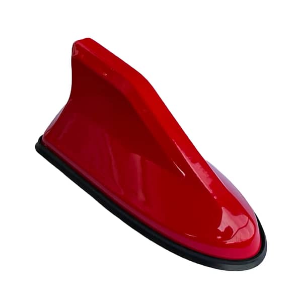 Universal Shark Fin Roof Antenna – Decorative Car Exterior Accessory (ABS, 15.5 cm L)