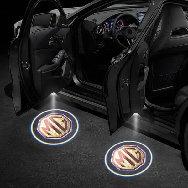 2Pcs MG Car Door Logo Projection Light – LED Welcome Ghost Shadow Laser Light