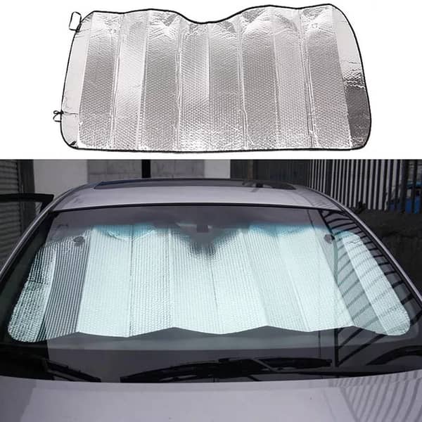 Universal Car Windshield Sunshade Cover – UV Protection for Front and Rear Windows (1PC)