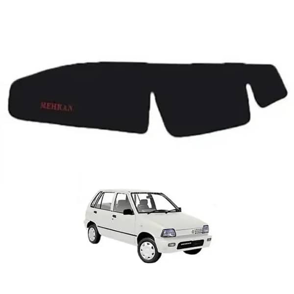 Premium Non-Slip Dashboard Mat for Suzuki Mehran (Anti-Glare) - Dash Protector
