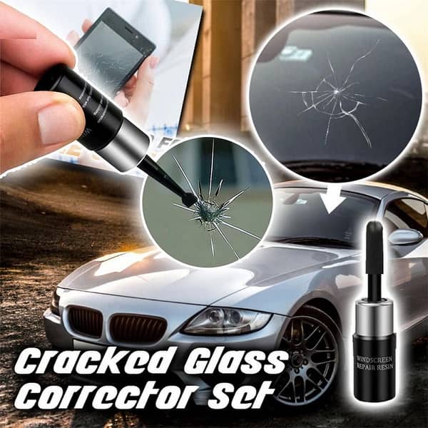 Car Windshield Nano Repair Kit: Windshield Glass Crack Repair Resin for DIY Auto Glass Chips and Cracks