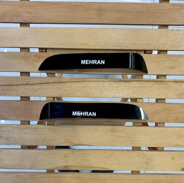Suzuki Mehran Headlight Eyebrows — Eyebrow Modification Covers for a Sporty Front End