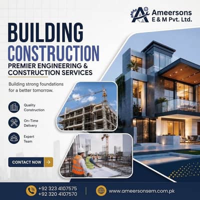 Custom Home Construction Lahore, Best Construction Company in Lahore