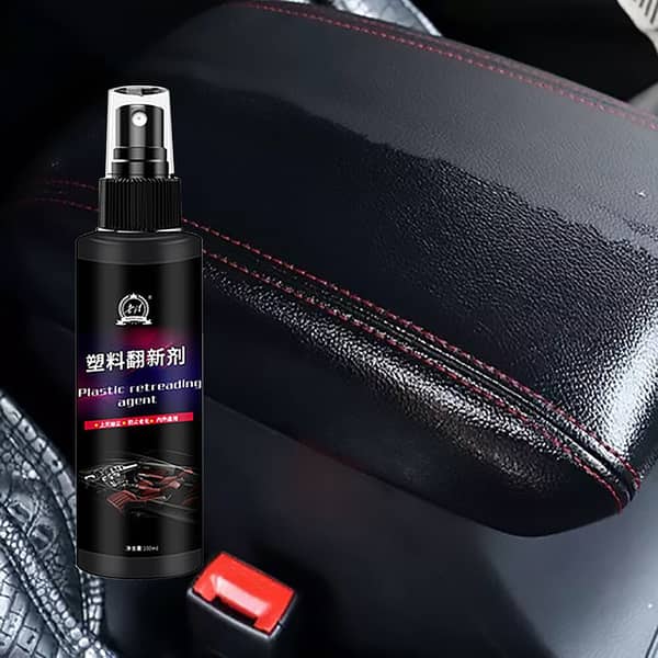 1 Pc Car Dashboard Plastic Shiner – Interior Protection Wax, Instrument Panel Restorer, Plastic Cleaner & Conditioner for Car Interior Detailing