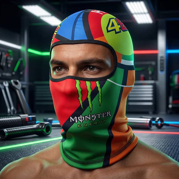 Premium Quality Printed Face Mask – Universal Full Elastic Stretchable Unisex Face Cover