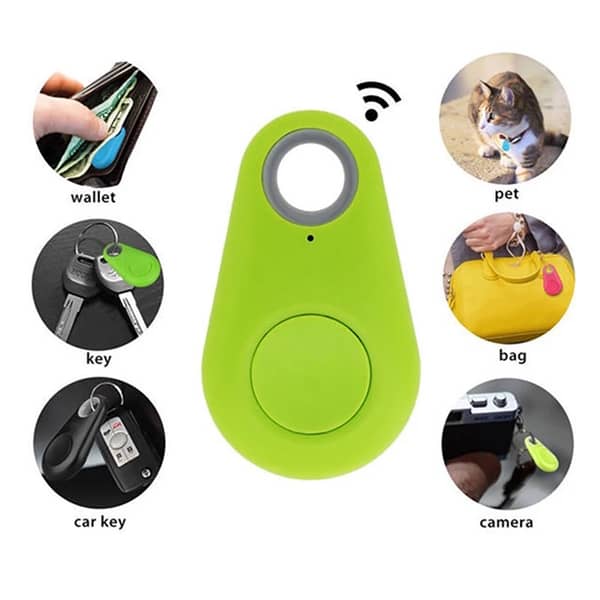 Smart Tag Bluetooth Tracker Finder for Bag Wallet Keys Pets, Wireless GPS Locator Anti-Lost Key Finder