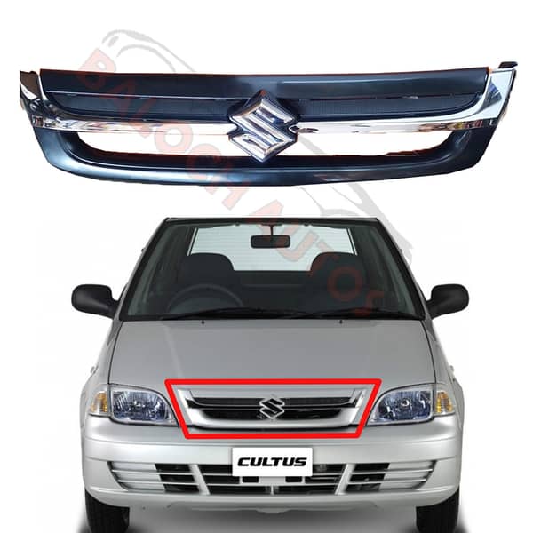 Suzuki Cultus Front Grille Face Grill Radiator Grille Car Front Bumper Grill Replacement Exterior Styling Accessory