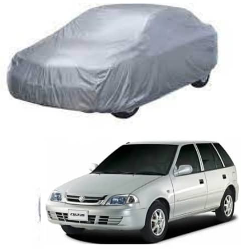 Premium Old Suzuki Cultus Car Cover – 100% Waterproof Parachute Fabric, Dustproof, UV and Heat Resistant Full Body Cover