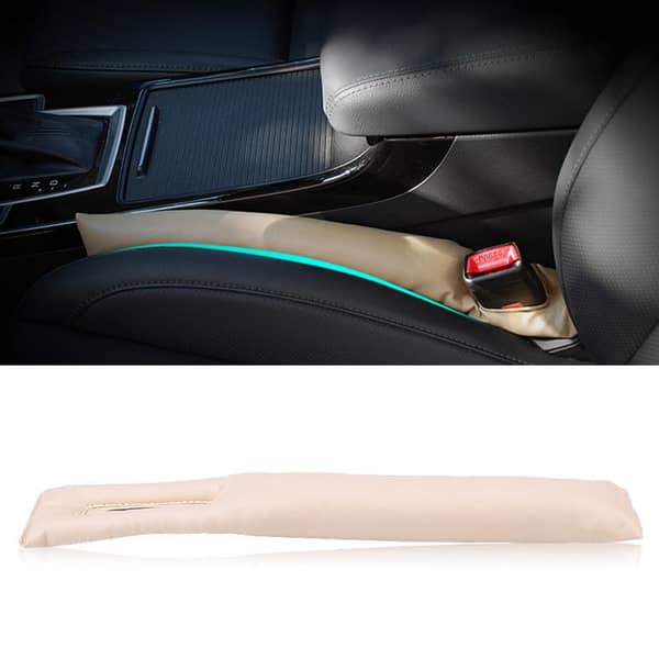 2 Pcs Car Seat Gap Filler Pad, Leak Proof Seat Gap Cover, Anti-Drop Organizer, Universal Car Interior Accessory