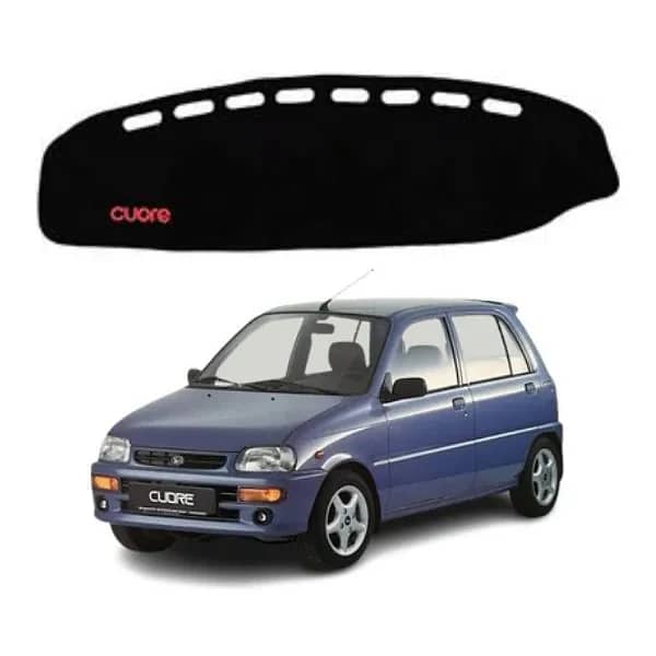 Daihatsu Cuore (2000-2012) Dashboard Cover in Non-Slip Velvet with UV Protection