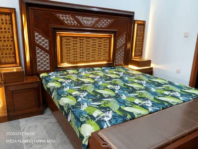 Bedroom Furniture Set for Sale | Bed with Mattress, Dressing Table