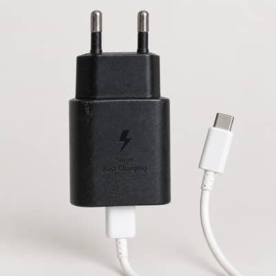 Samsung A06 Super Fast Charging Adapter with Type-C Cable