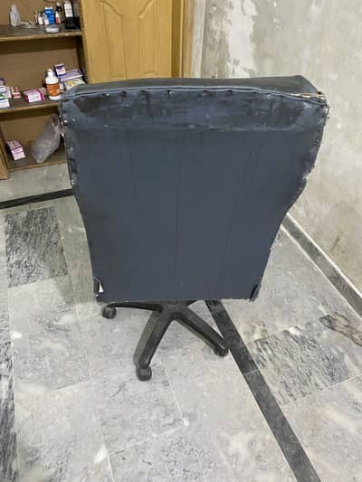 Comfortable Dark Grey Revolving Office / Study Chair
