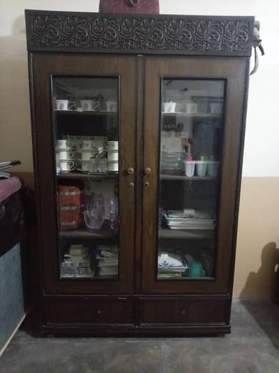 dressing table and showcase