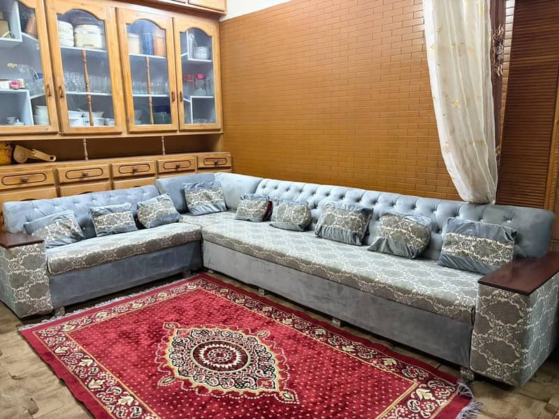 full L shaped sofa set 0