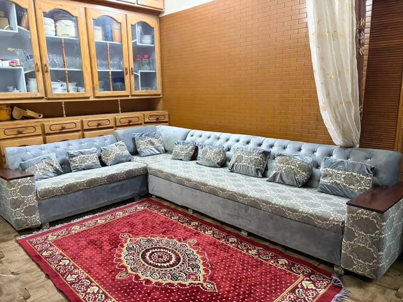 full L shaped sofa set 1