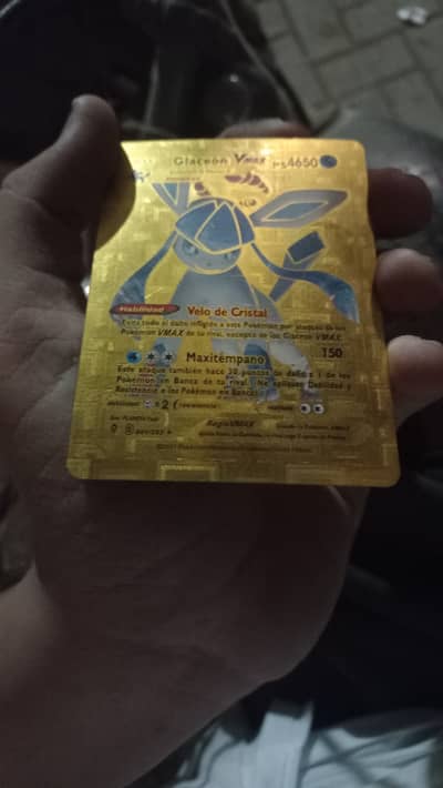 PS 4650 POKY MON GOLDEN CARD GELCON