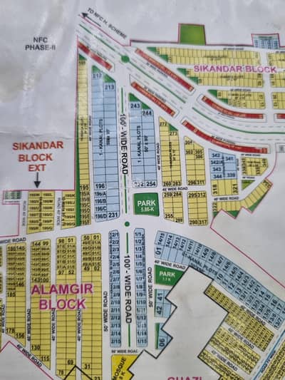 1 KANAL PLOT FOR SALE SECTOR F SKINDAR BLOCK SECTOR F BAHRIA TOWN