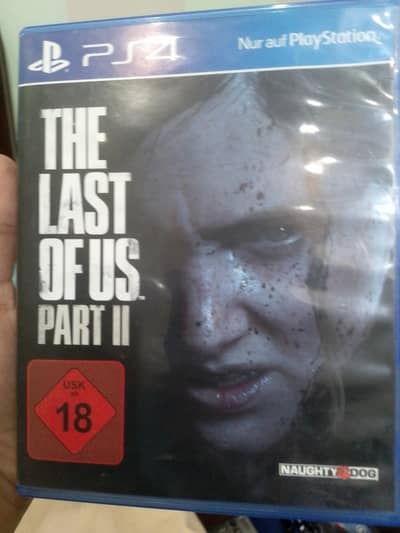the last of us part 2 cd is good condition and good game play