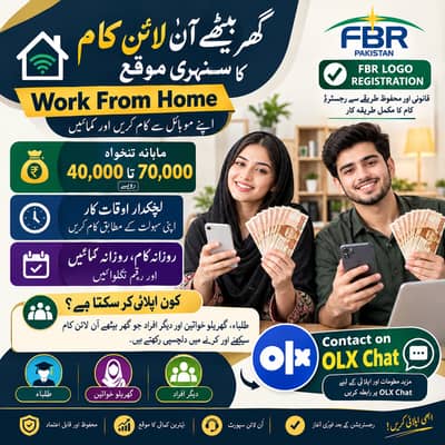 Part Time Job / Full Time Job / Home Base Job / Online Jobs /Data work