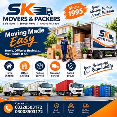 Movers & Packers Services/home shifting/Shehzore Mazda/Good Transport