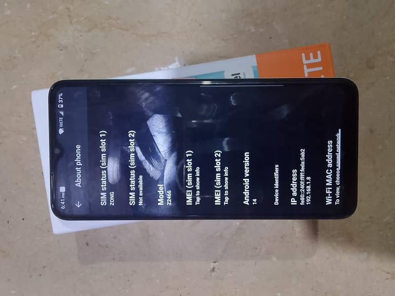 zte a35e number 03141156532 5