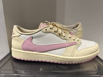 Air Jordan 1 Low Travis Scott - Muslin and Shy Pink