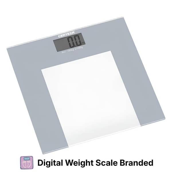 Certeza GS 807 Digital Body Weight Glass Scale (180kg)