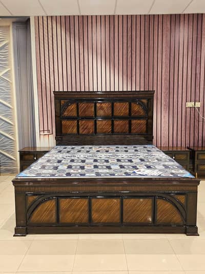Bed / Poshish bed / Bubble bed / Poshish bubble bed/ Wooden bed