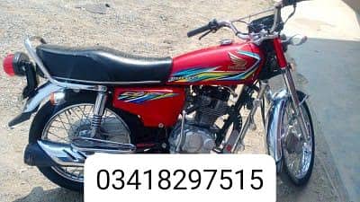 Honda 125 CG bike
