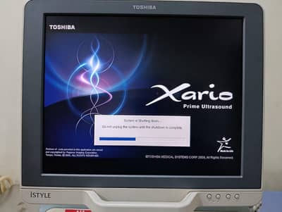 Toshiba Xario Prime iSTYLE Ultrasound Machine|Made in Japan|3 Probes