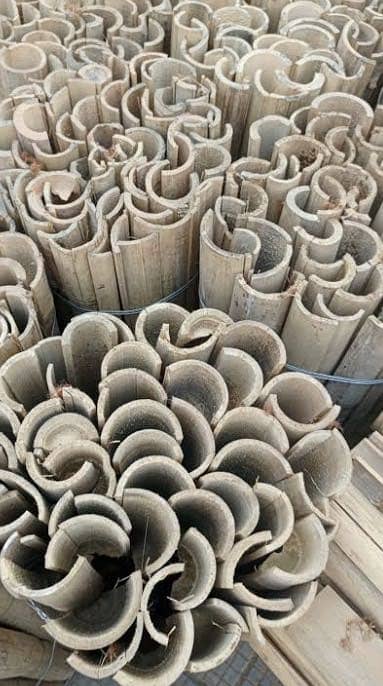 Bamboo bundles(Sarancha, Barma)