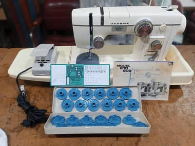 janome embroidery machine 802