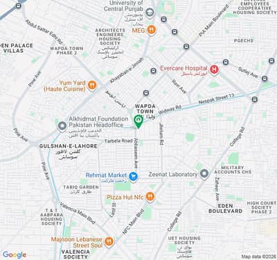Khayban e Jinnah, WAPDA Phase-2, pair of 2 Kanal Plot (4 Kanals) plots for SALE