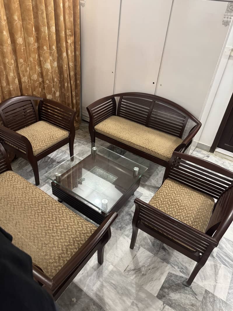 Sofa set with table 5