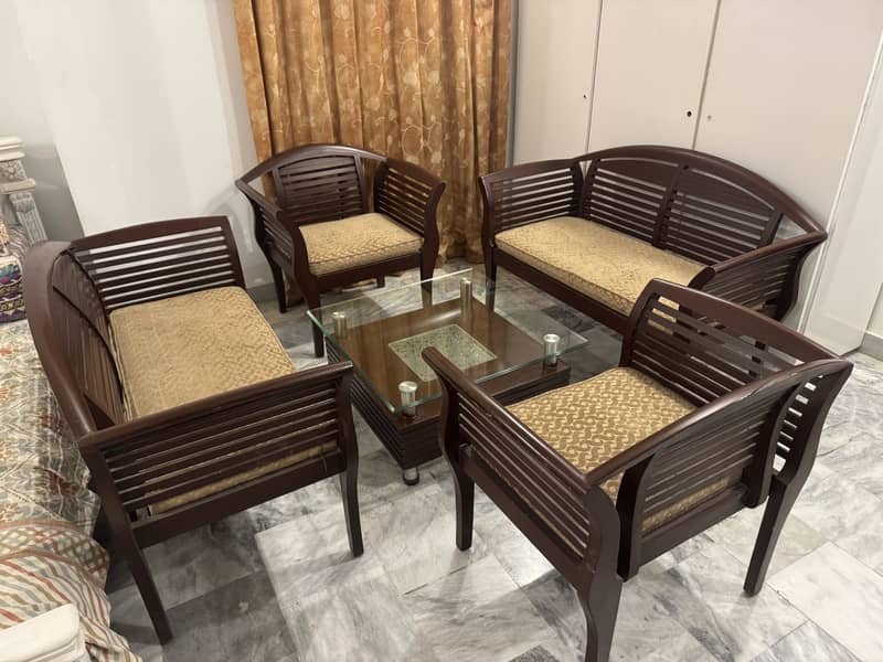 Sofa set with table 9