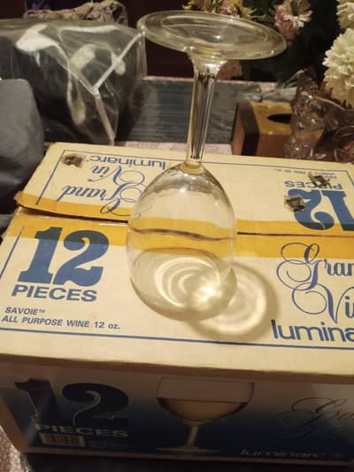 vine Glass || New glass set 12 imported