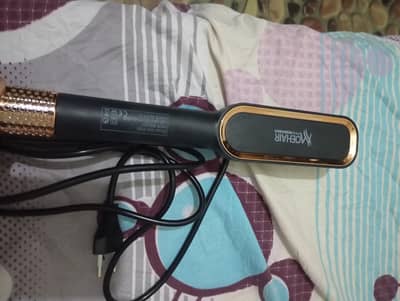 hair straightener comb