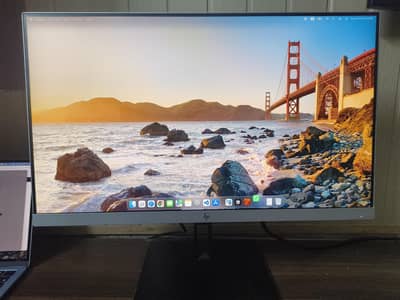 Bazel-less HP Monitor Screen