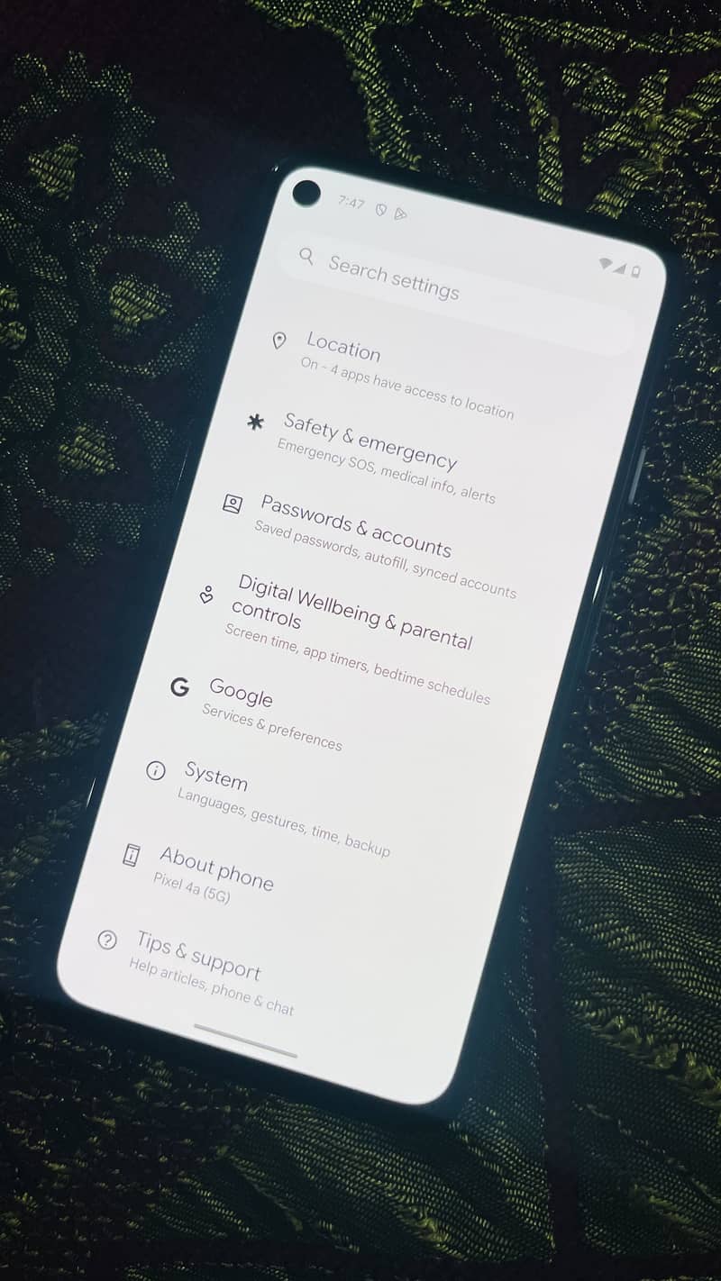 Google Pixel 4a 6