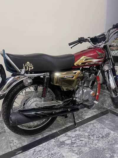 honda cg 125 self start