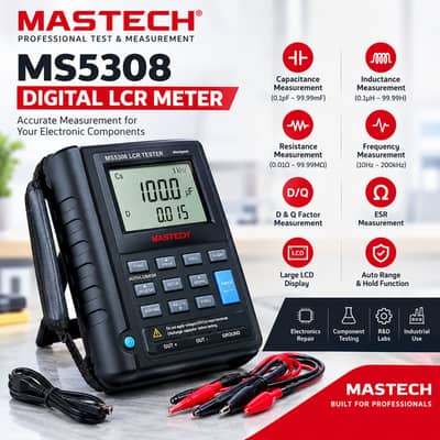 Digital LCR Meter Mastech MS5308 |  Inductance Capacitance Resistance