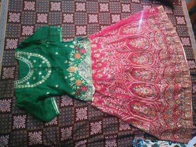 Mehndi Dress For Bridel or Young Girl