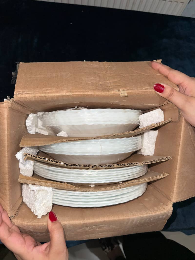 Endure OG Shell plain dinner Set 0