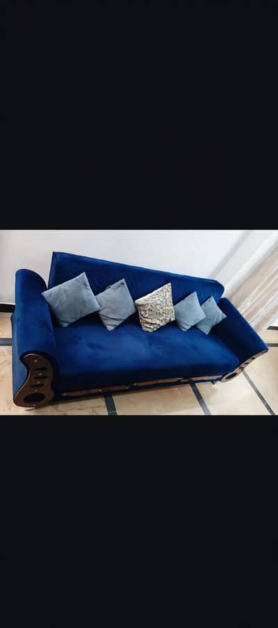 Sofa Come Bed. -Neat & Clean- 4 seaters -Urgent Sale