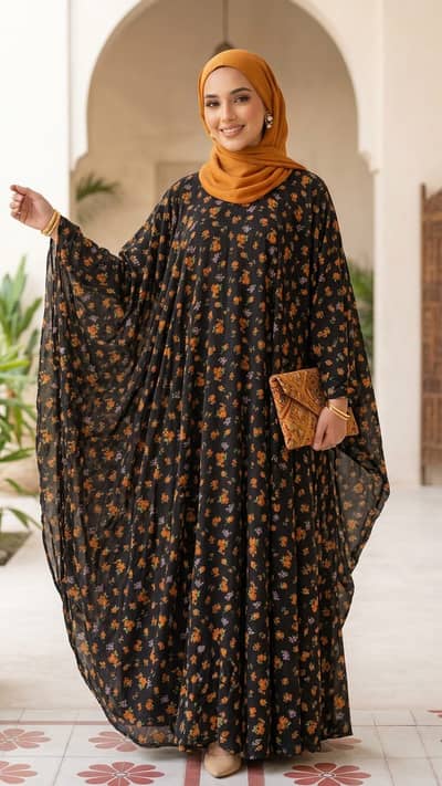 Elegant Butterfly Abaya for Sale – Premium Quality