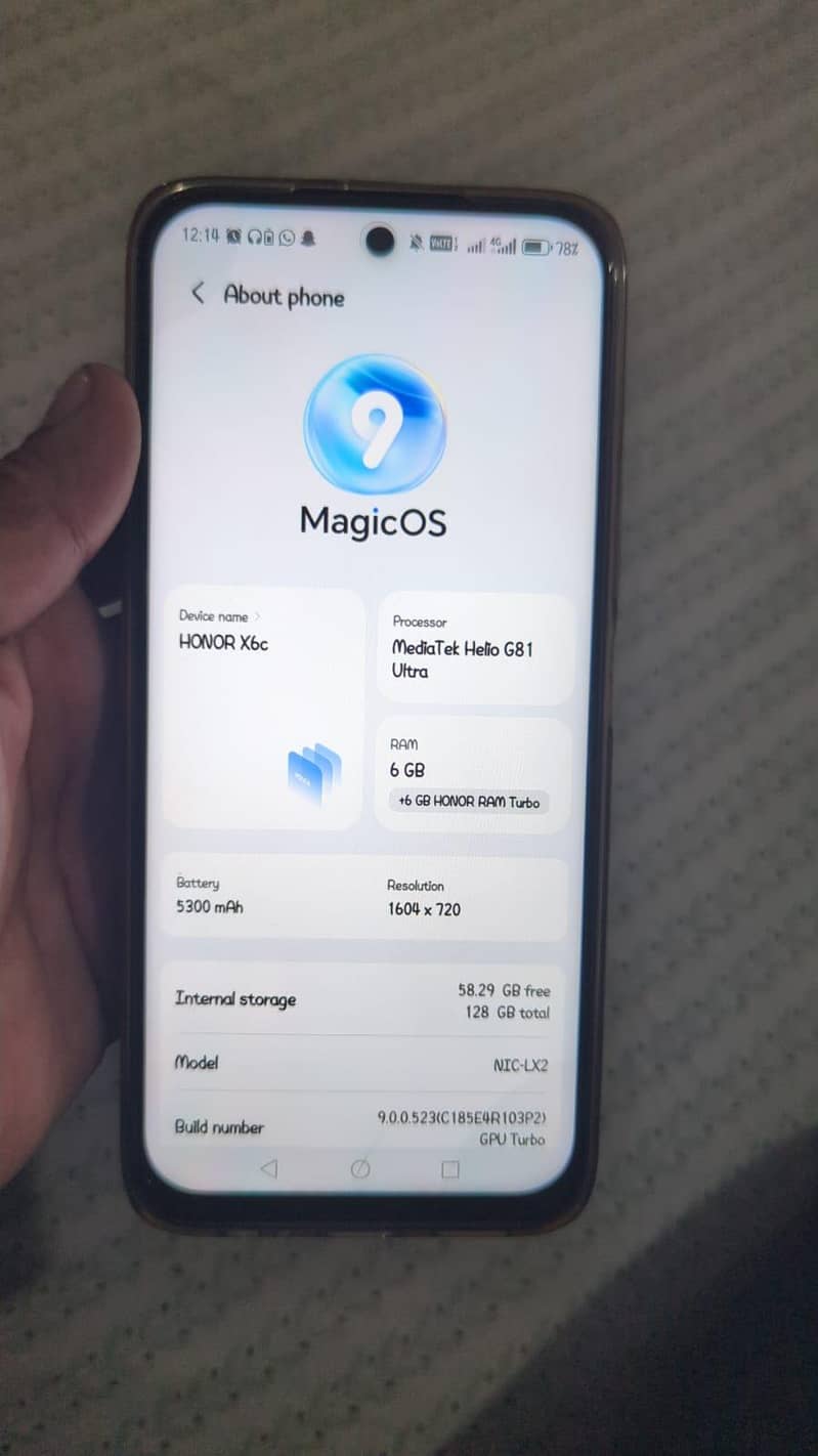 Honor X6c 0